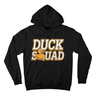 Ducky Family Squad Quacking Up Together Tall Hoodie