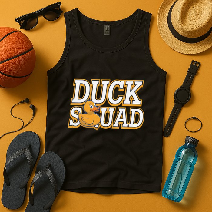 Ducky Family Squad Quacking Up Together Tank Top