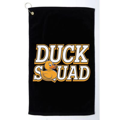 Ducky Family Squad Quacking Up Together Golf Towel