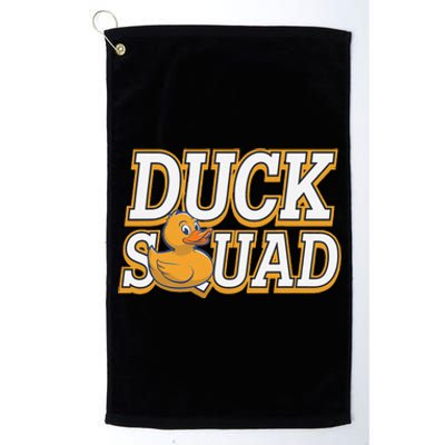 Ducky Family Squad Quacking Up Together Platinum Collection Golf Towel