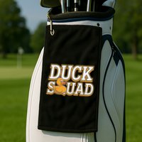 Ducky Family Squad Quacking Up Together Golf Towel
