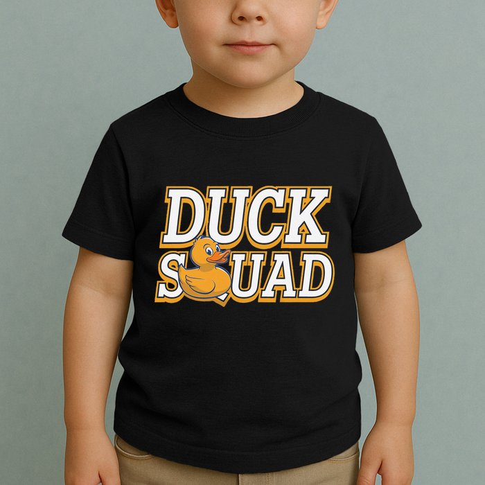 Ducky Family Squad Quacking Up Together Toddler T-Shirt