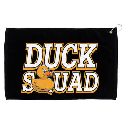 Ducky Family Squad Quacking Up Together Grommeted Golf Towel
