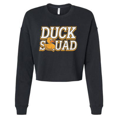 Ducky Family Squad Quacking Up Together Cropped Pullover Crew