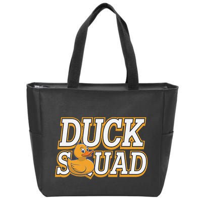 Ducky Family Squad Quacking Up Together Zip Tote Bag