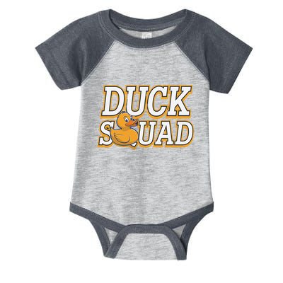 Ducky Family Squad Quacking Up Together Infant Baby Jersey Bodysuit