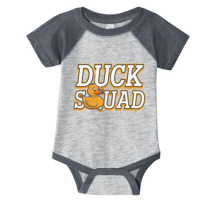 Ducky Family Squad Quacking Up Together Infant Baby Jersey Bodysuit