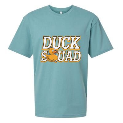 Ducky Family Squad Quacking Up Together Sueded Cloud Jersey T-Shirt