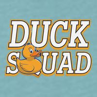 Ducky Family Squad Quacking Up Together Sueded Cloud Jersey T-Shirt