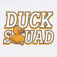 Ducky Family Squad Quacking Up Together Garment-Dyed Sweatshirt