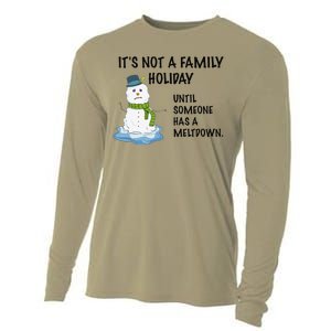 Dysfunctional Family Someone Has A Meltdown Holiday Cooling Performance Long Sleeve Crew