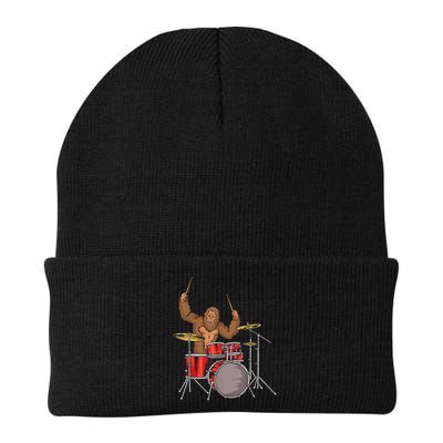 Drummer Funny Sasquatch Bigfoot Drumming Beanie