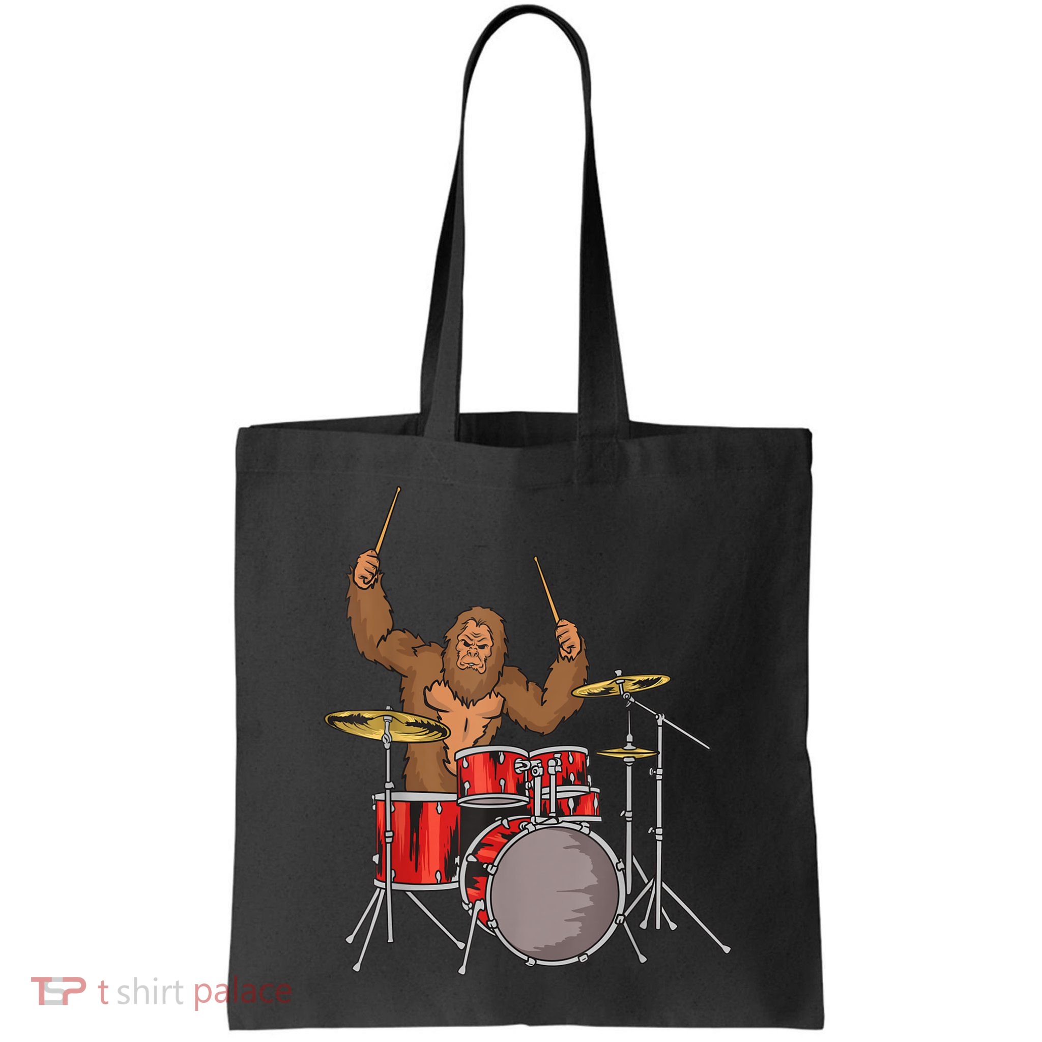 Drummer Funny Sasquatch Bigfoot Drumming Bag