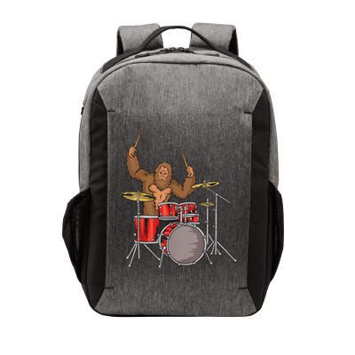 Drummer Funny Sasquatch Bigfoot Drumming Vector Backpack