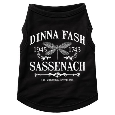 Dinna Fash Sassenach Doggie Tank