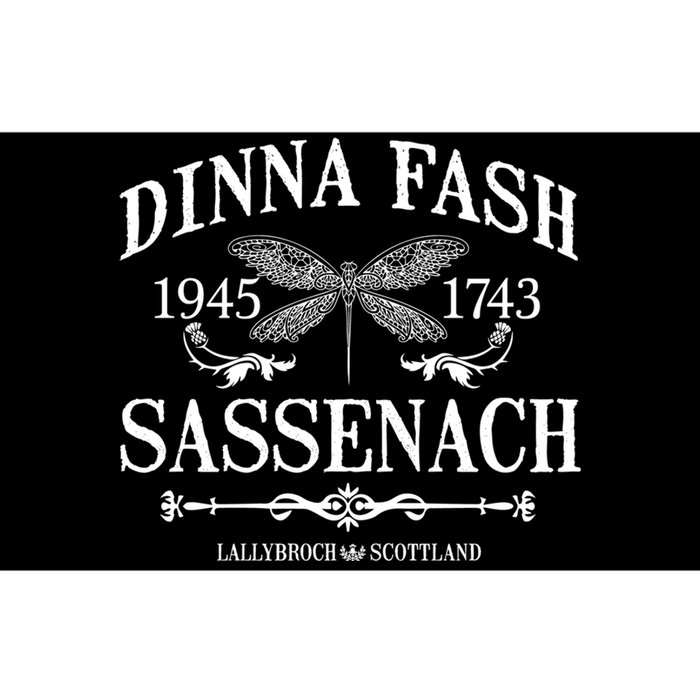 Dinna Fash Sassenach Bumper Sticker