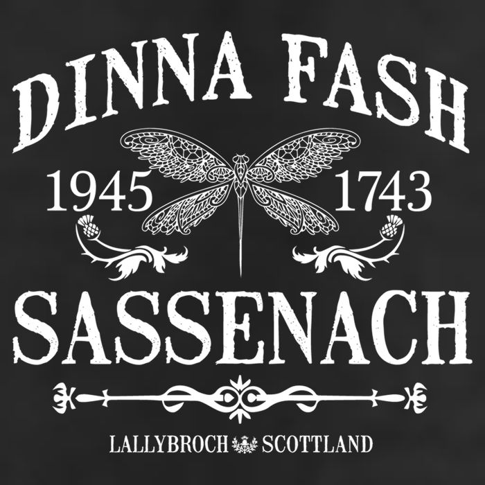 Dinna Fash Sassenach Golf Towel