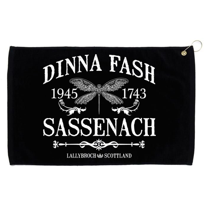 Dinna Fash Sassenach Grommeted Golf Towel