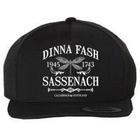 Dinna Fash Sassenach Wool Snapback Cap