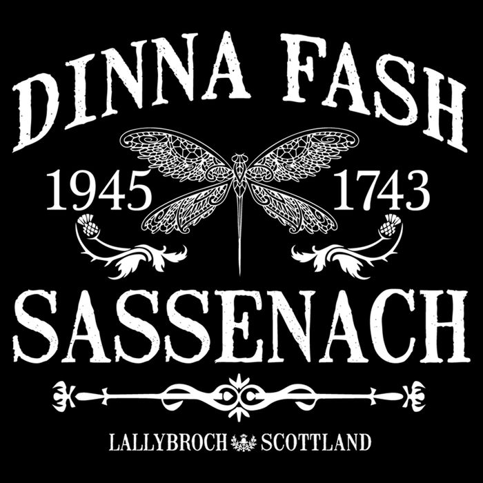 Dinna Fash Sassenach Wool Snapback Cap