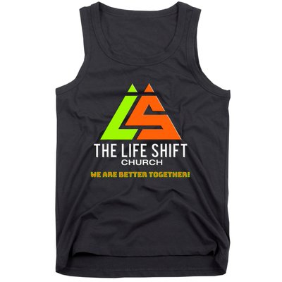 Design For The Life Shift Church Church Logo Design Tank Top