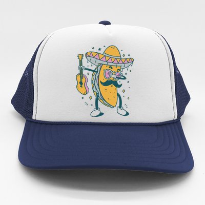 Dabbing Fiesta Taco Trucker Hat