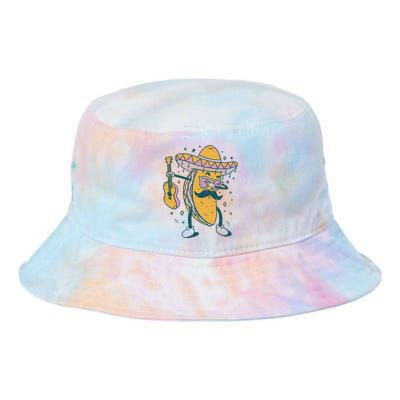 Dabbing Fiesta Taco Tie Dye Newport Bucket Hat