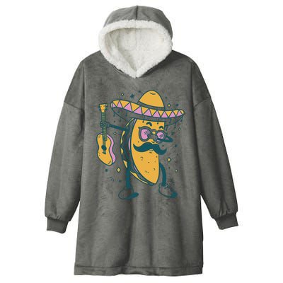 Dabbing Fiesta Taco Hooded Wearable Blanket