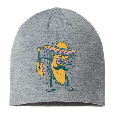 Dabbing Fiesta Taco Sustainable Beanie