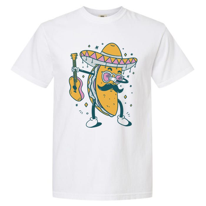 Dabbing Fiesta Taco Garment-Dyed Heavyweight T-Shirt