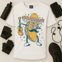 Dabbing Fiesta Taco Performance Shirt