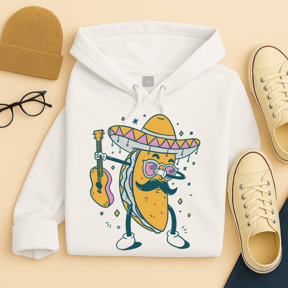 Dabbing Fiesta Taco Hoodie