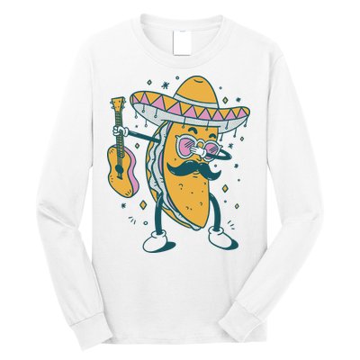Dabbing Fiesta Taco Long Sleeve Shirt