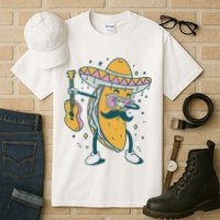 Dabbing Fiesta Taco Tall T-Shirt