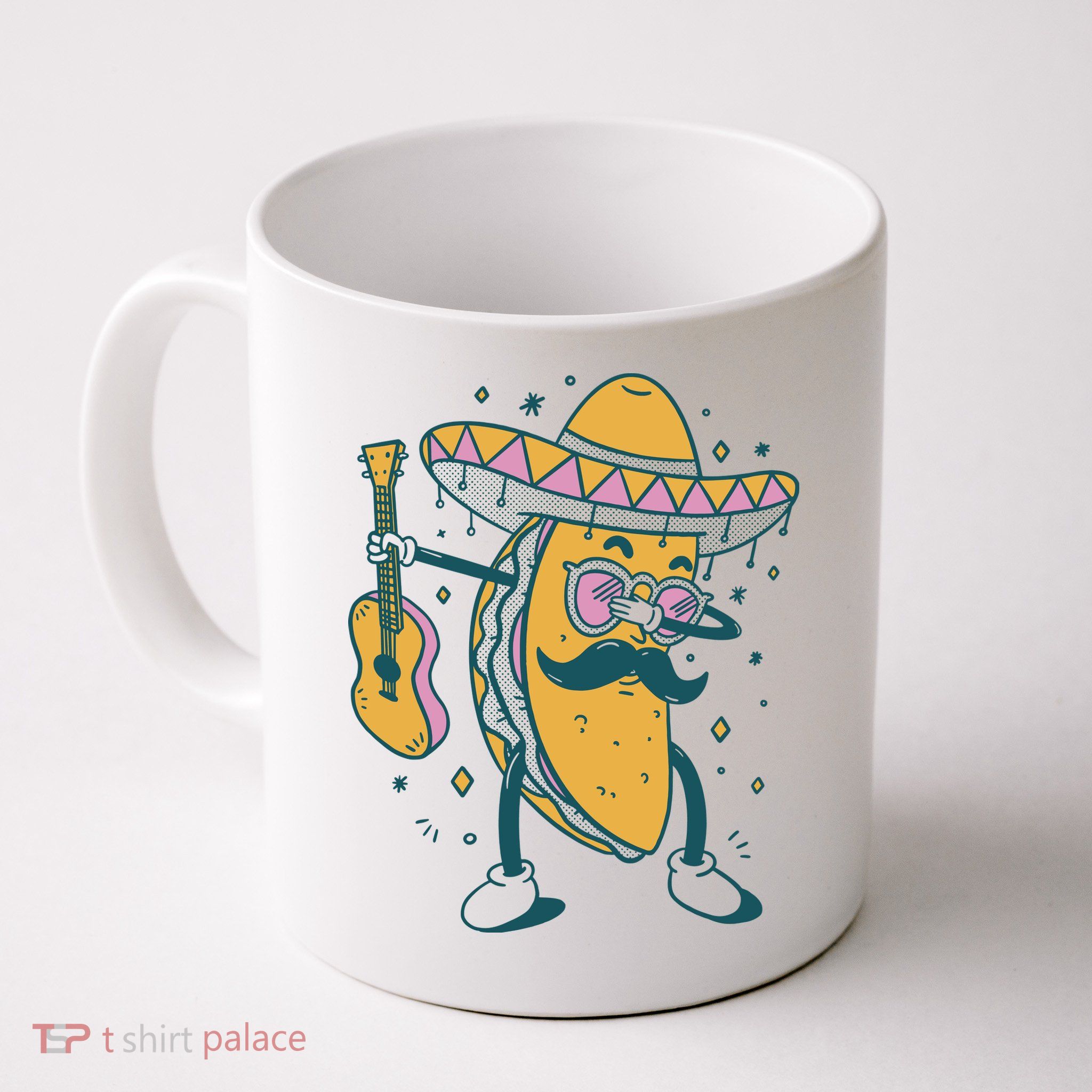 Dabbing Fiesta Taco Mug