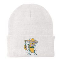 Dabbing Fiesta Taco Knit Cap Winter Beanie