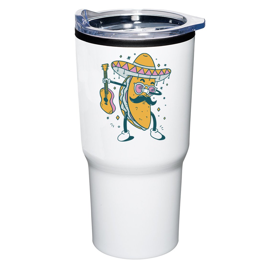 Dabbing Fiesta Taco Tumbler