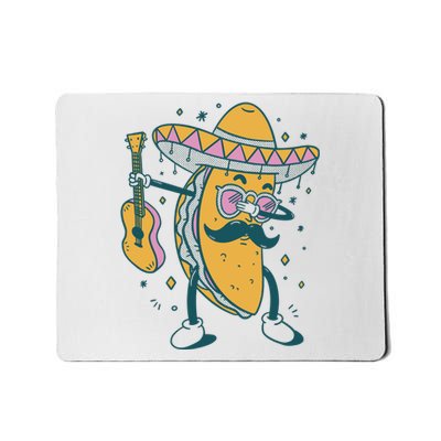 Dabbing Fiesta Taco Mousepad