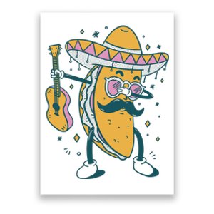 Dabbing Fiesta Taco Poster