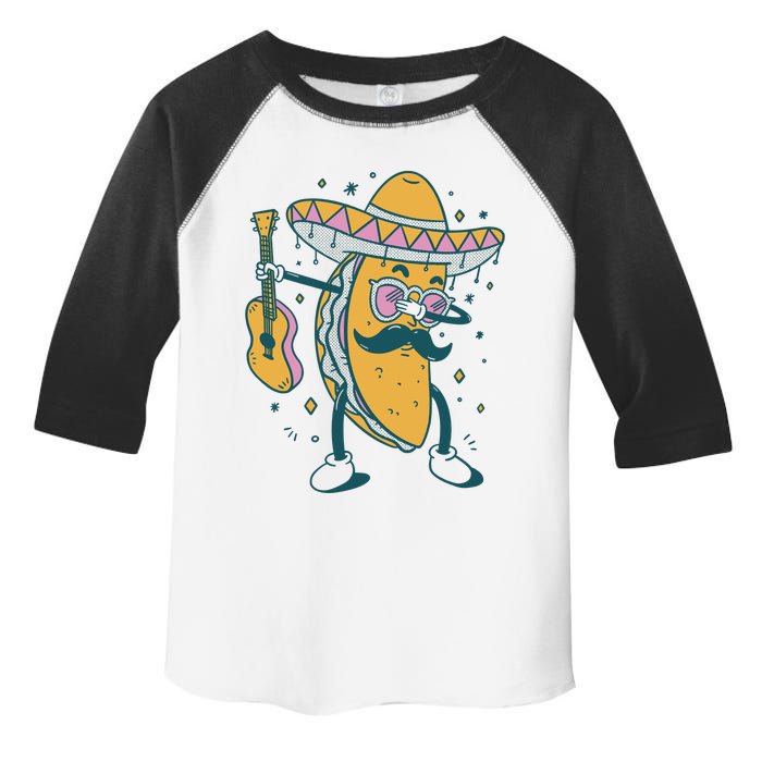 Dabbing Fiesta Taco Toddler Fine Jersey T-Shirt