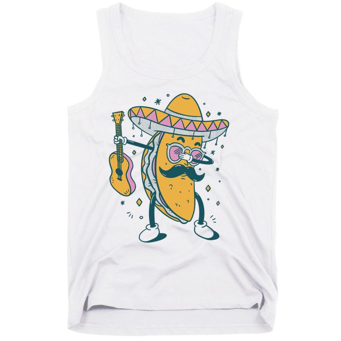 Dabbing Fiesta Taco Tank Top