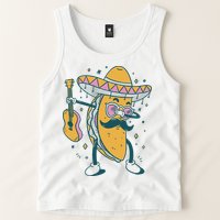 Dabbing Fiesta Taco Tank Top