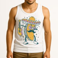 Dabbing Fiesta Taco Tank Top