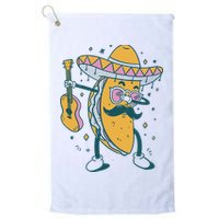 Dabbing Fiesta Taco Golf Towel