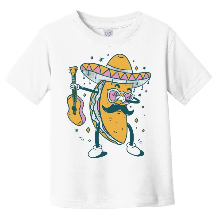 Dabbing Fiesta Taco Toddler T-Shirt