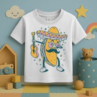 Dabbing Fiesta Taco Toddler T-Shirt