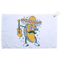 Dabbing Fiesta Taco Grommeted Golf Towel