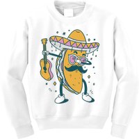 Dabbing Fiesta Taco Kids Sweatshirt