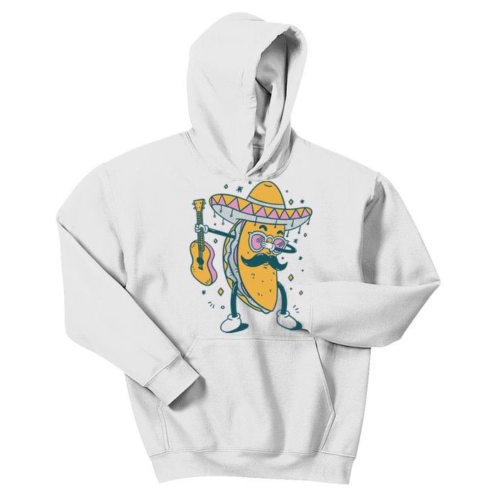 Dabbing Fiesta Taco Kids Hoodie