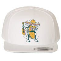 Dabbing Fiesta Taco Wool Snapback Cap